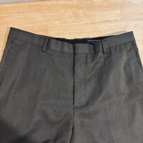 Banana Republic Tailored Dress Pants Men's 35 Brown for Work Career Business - Picture 1 of 11